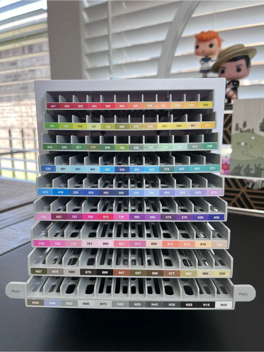Tombow reorganized my